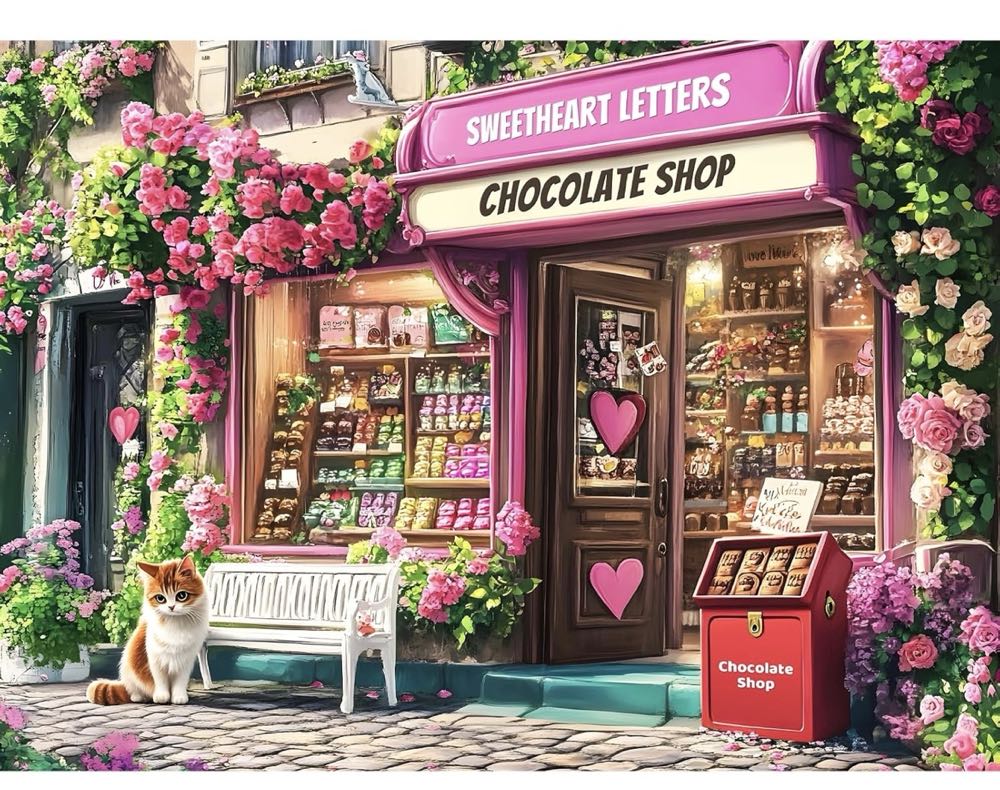 Chocolate Shop - No Brand puzzle collectible - Main Image 2
