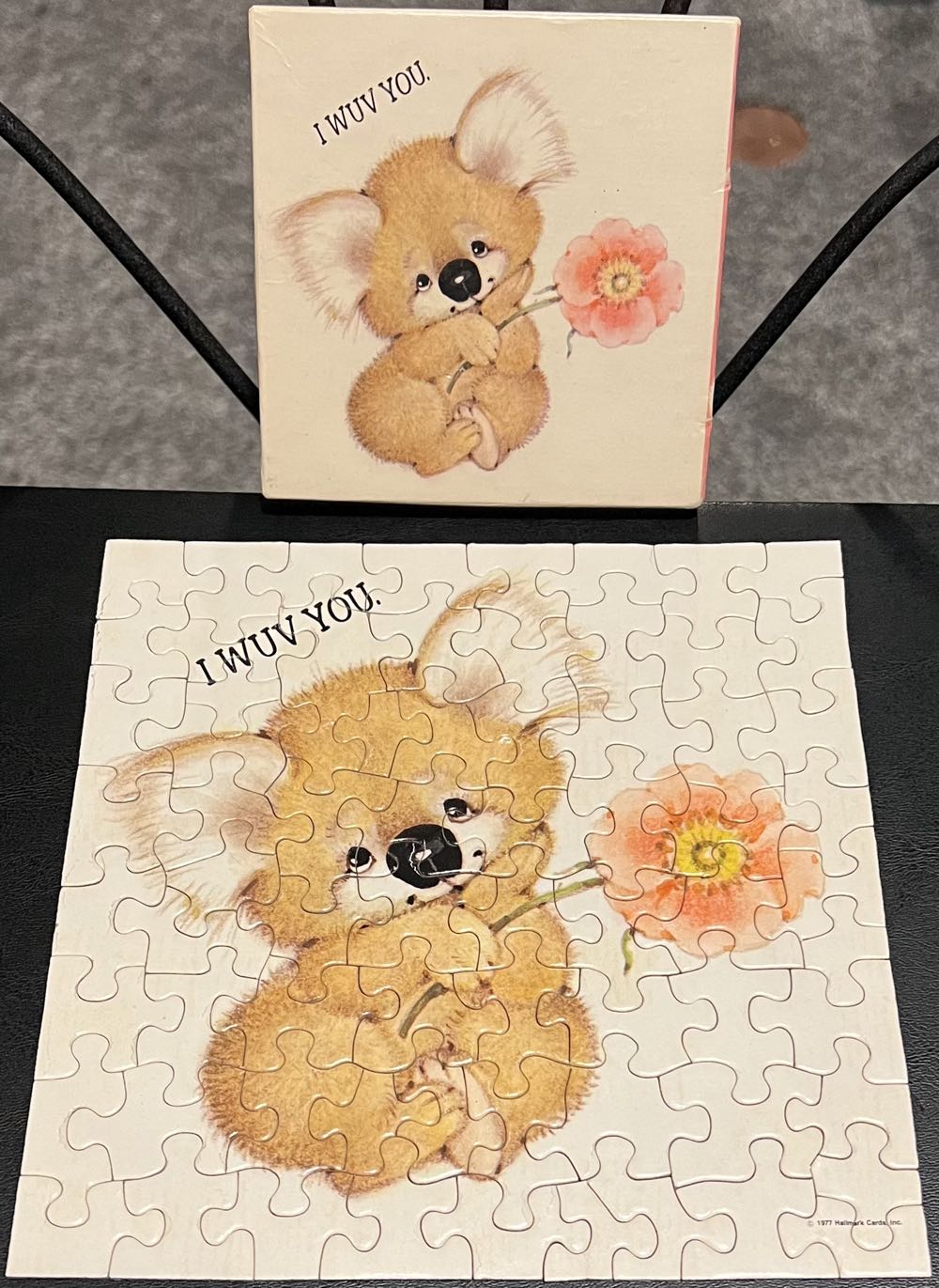 I WUV YOU. - Springbok - Hallmark Cards, Inc. puzzle collectible - Main Image 3