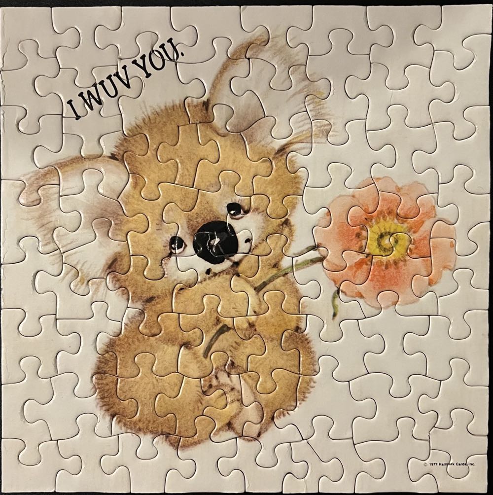 I WUV YOU. - Springbok - Hallmark Cards, Inc. puzzle collectible - Main Image 4