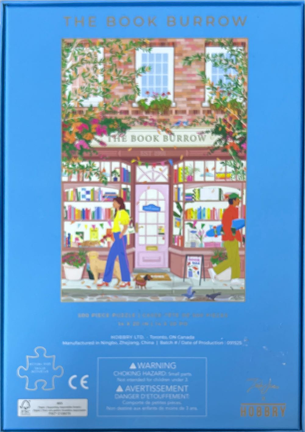 The Book Burrow - Hobbry puzzle collectible [Barcode 81357853000999] - Main Image 2