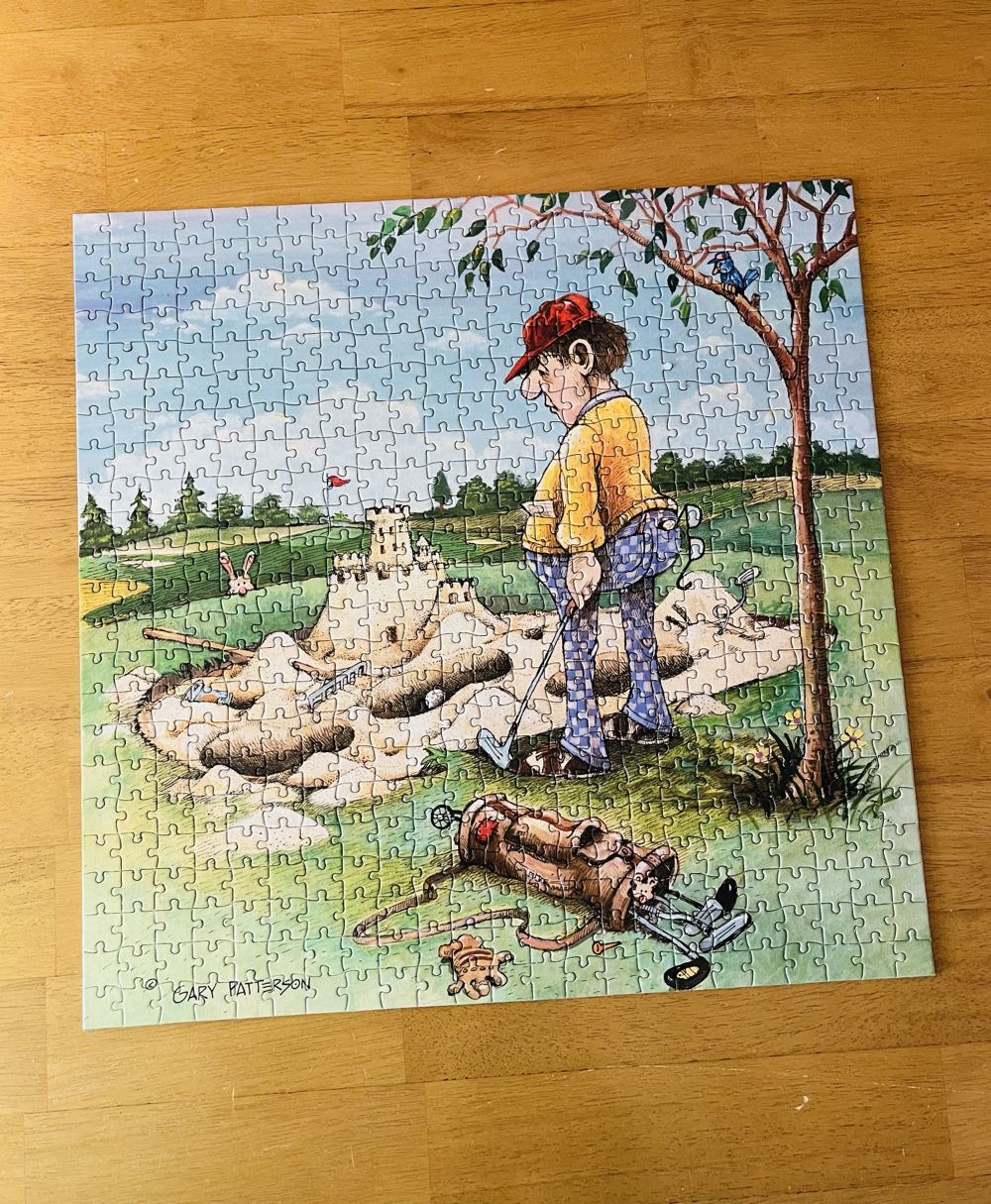 Sand Trap - Gary Patterson’s Golf - Buffalo 🇺🇸 puzzle collectible [Barcode 079346004126] - Main Image 2