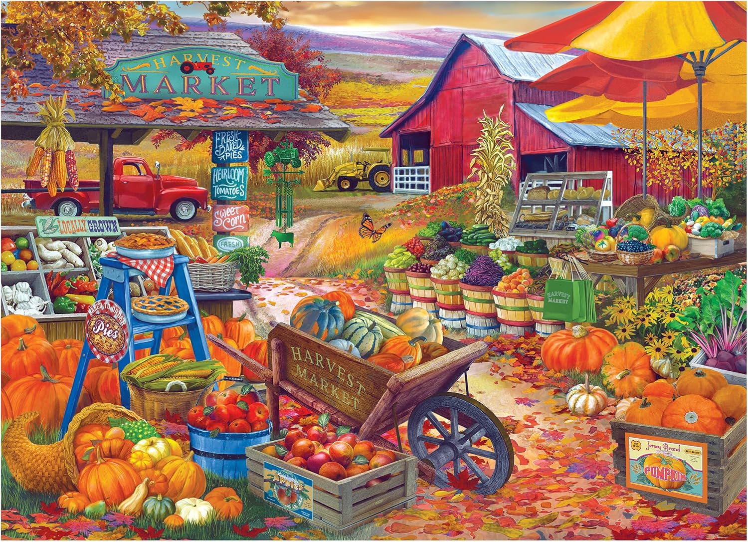 Harvest Market (NIB) NFT - Roseart puzzle collectible - Main Image 2
