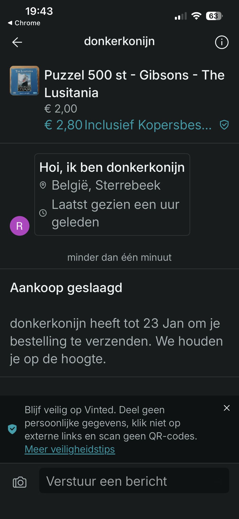 Lusitania - Gibsons puzzle collectible [Barcode 5012269008555] - Main Image 4