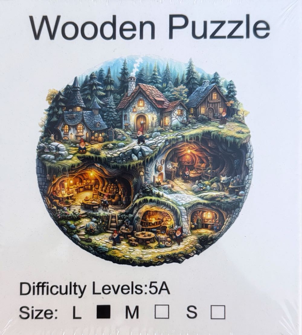 Fantasy Dwarf Village - Unbranded puzzle collectible - Main Image 2