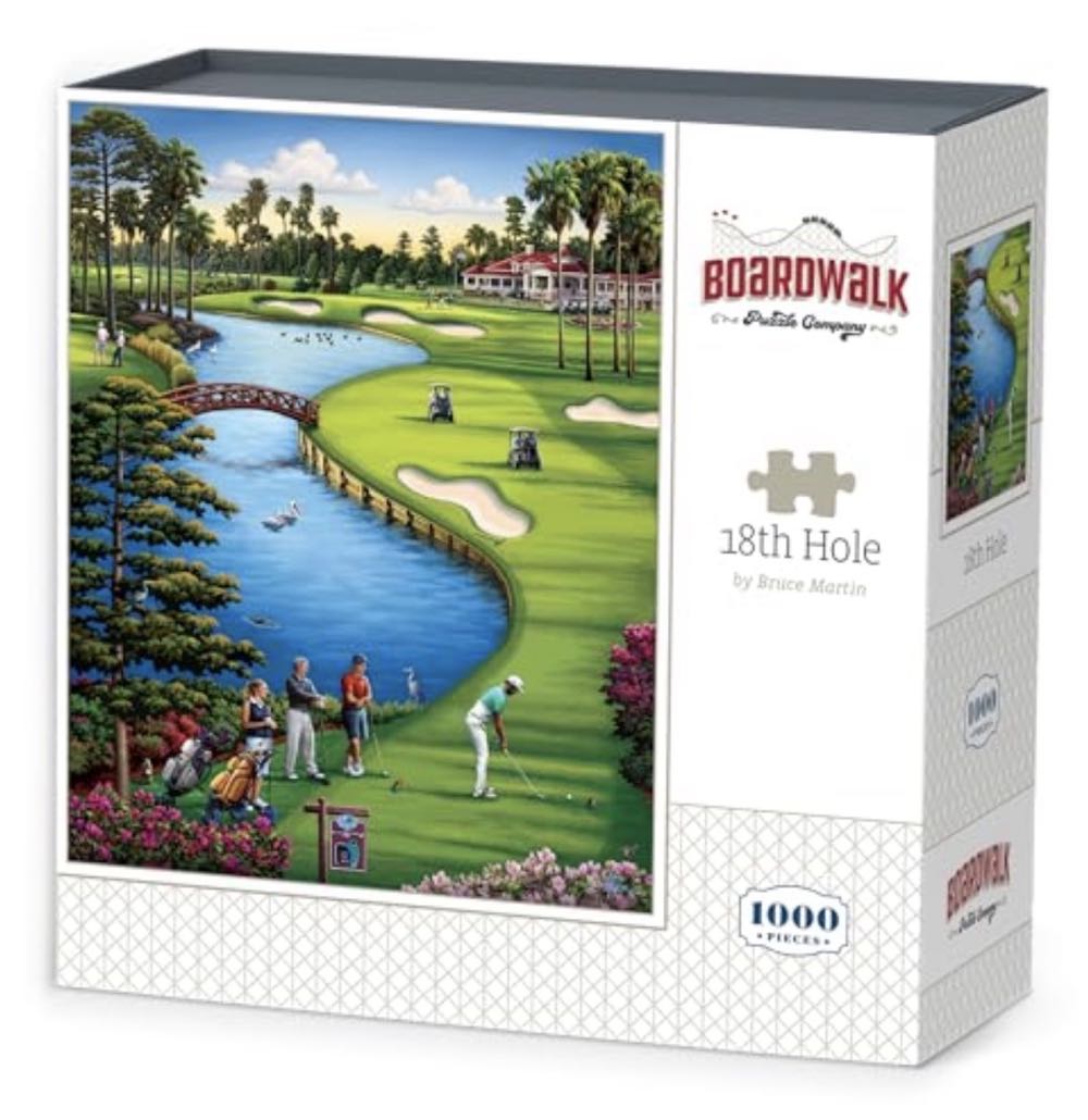 18th Hole - Boardwalk puzzle collectible [Barcode 671095106078] - Main Image 2