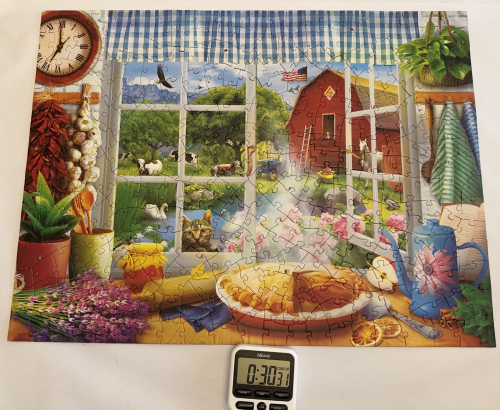Green Acres: Fresh Pie Tonight - Master Pieces 🇺🇸 puzzle collectible [Barcode 705988325298] - Main Image 2