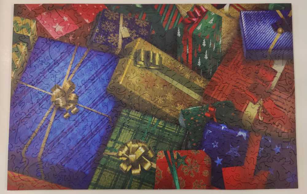 Merry Christmas Presents - Mosaic Puzzles 🇺🇸 puzzle collectible - Main Image 2