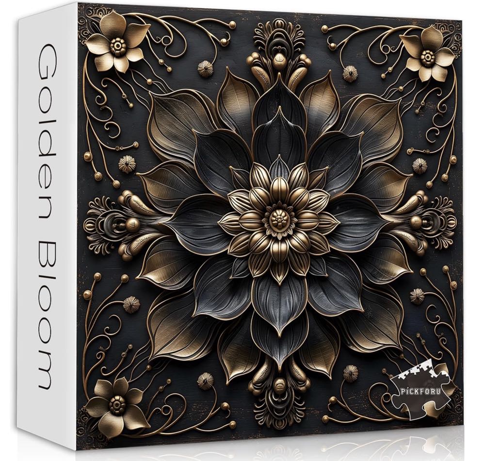 Golden Bloom - Pickforu puzzle collectible - Main Image 2