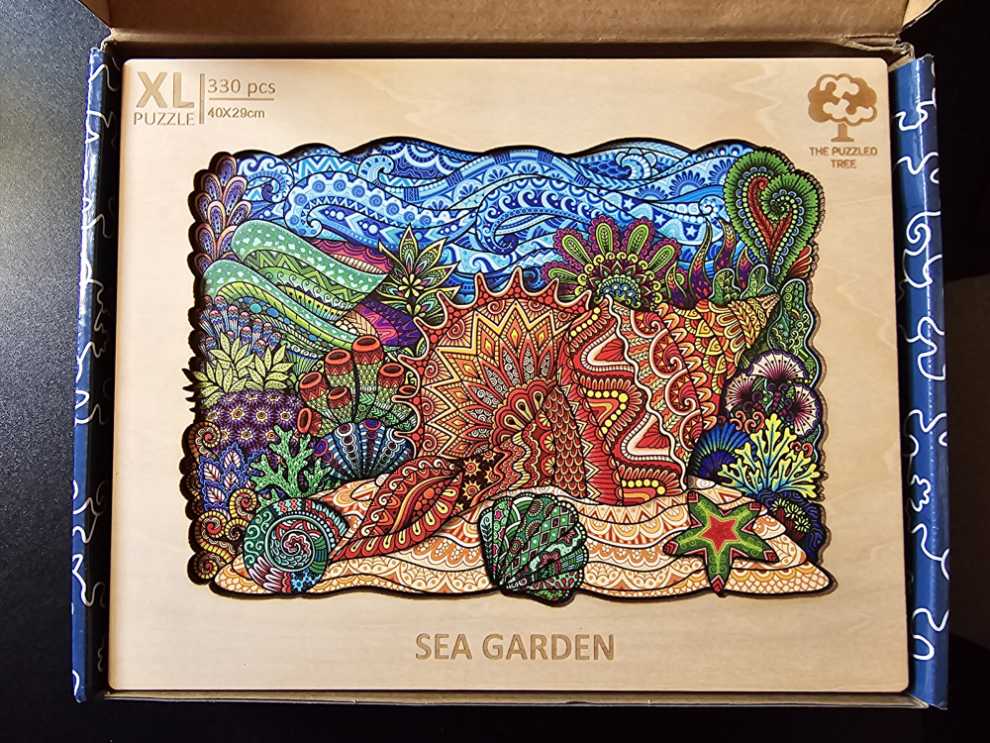 Sea Garden  - The Puzzled Tree puzzle collectible [Barcode 5065006983158] - Main Image 2
