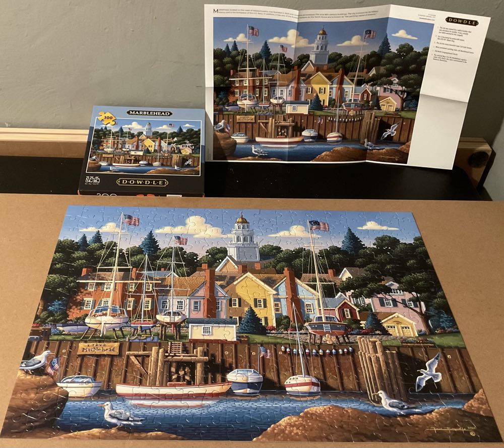 Marblehead - Buffalo Games puzzle collectible [Barcode 079346228294] - Main Image 2