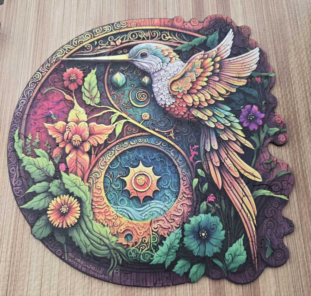 Nectar Quest Hummingbird - Craft Hub puzzle collectible - Main Image 3