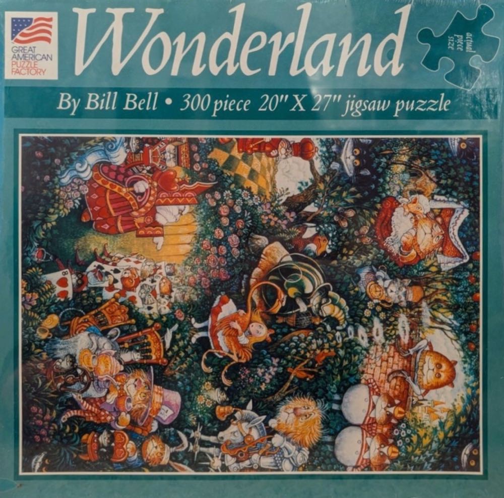 Wonderland - Great American Puzzle Factory puzzle collectible - Main Image 2