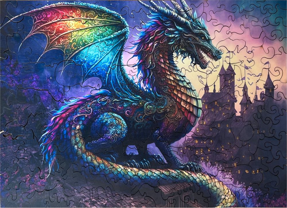 Colorful Dragon - Yurozac puzzle collectible - Main Image 2