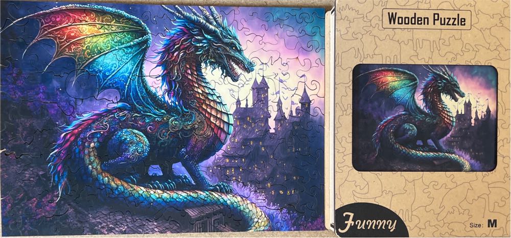 Colorful Dragon - Yurozac puzzle collectible - Main Image 3