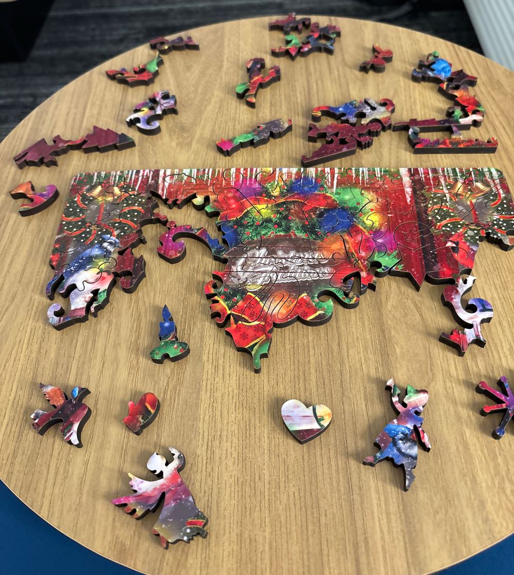 Christmas Traditions - Whimsy Wood Puzzles puzzle collectible - Main Image 3