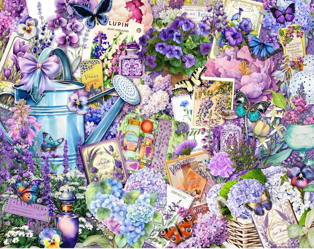 Purple Passion (PC) 💎 - Springbok puzzle collectible - Main Image 2