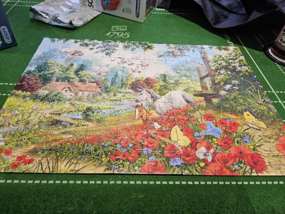 The Poppy Field  - Gibson puzzle collectible [Barcode 5012269022018] - Main Image 2
