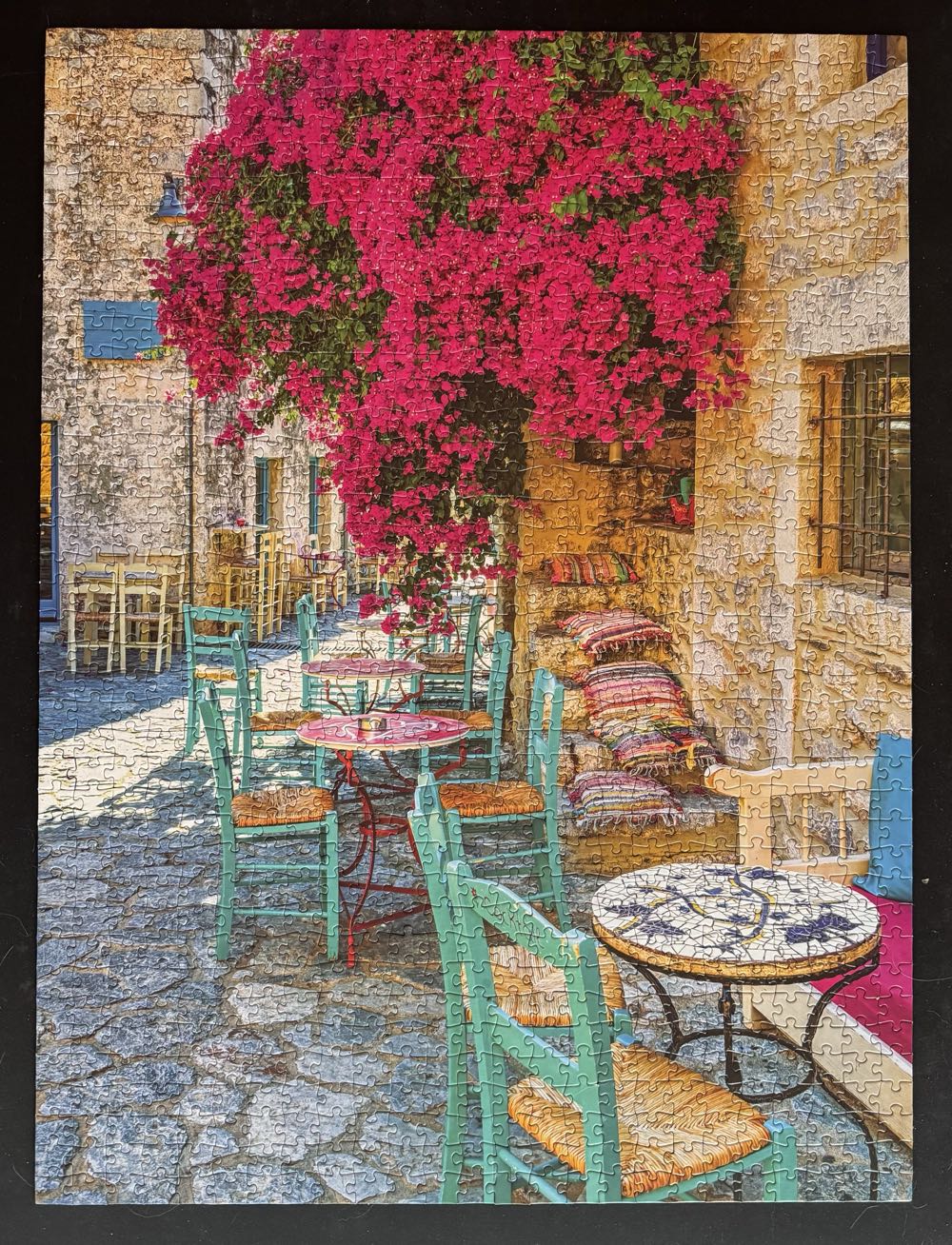 Traditional Village Of Areopoli In The Mani Peninsula, Greece - RoseArt - Kodak Premium puzzle collectible - Main Image 3