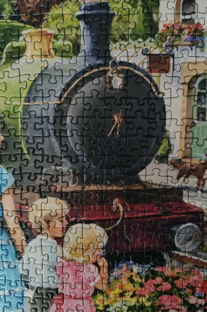 Whistle Stop Cottage - Ravensburger puzzle collectible - Main Image 4