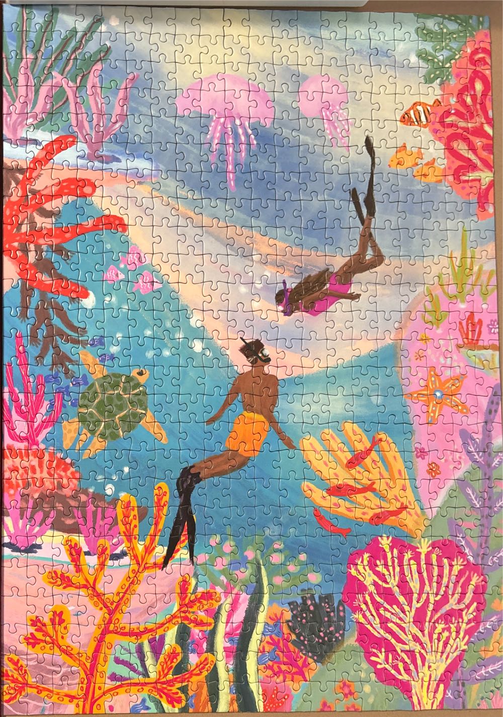 Wild  Swimming - Pieces & Peace puzzle collectible [Barcode 3667232001341] - Main Image 2