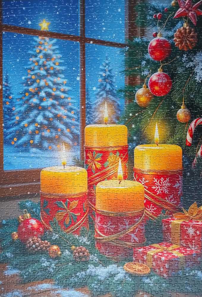 Christmas Candles - Tucocoo puzzle collectible - Main Image 2