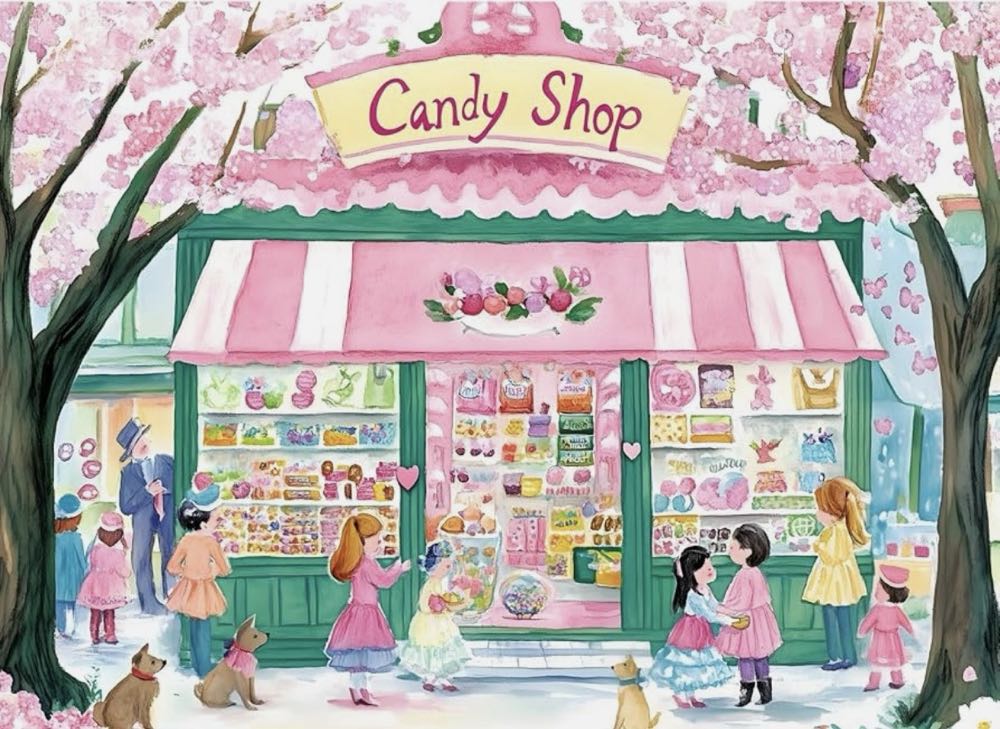 Bridge Over a Pond of Water Lilies