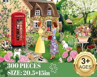 Cottage Garden - Unbranded puzzle collectible - Main Image 2