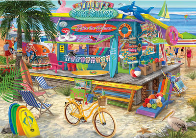 The Surf Shack - Corner Piece puzzle collectible [Barcode 5052089383333] - Main Image 2