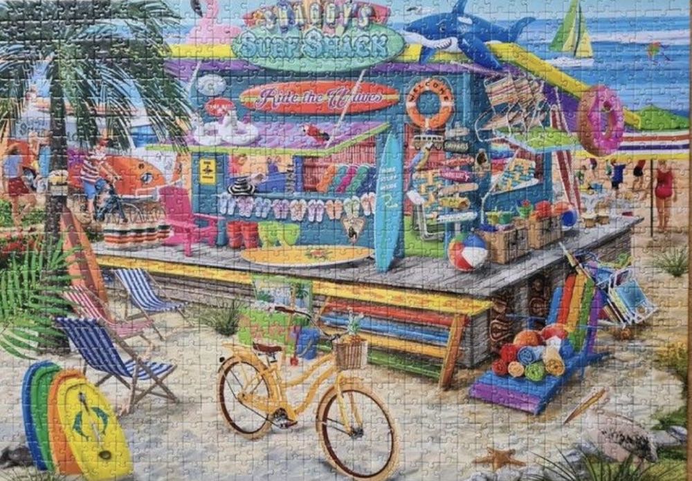 The Surf Shack - Corner Piece puzzle collectible [Barcode 5052089383333] - Main Image 3