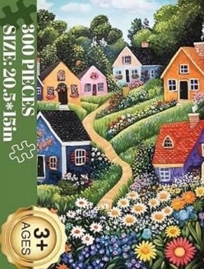 Flower Village - Unbranded puzzle collectible - Main Image 2
