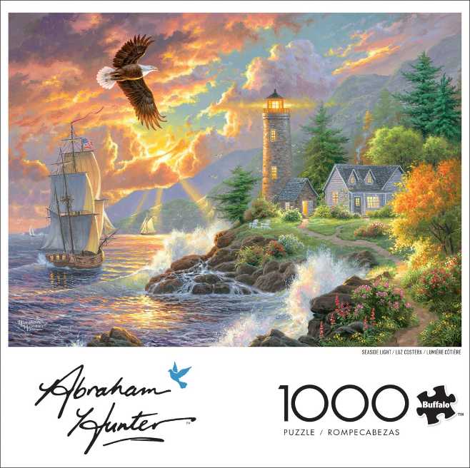 Seaside Light - Buffalo 🇺🇸 puzzle collectible [Barcode 079346143108] - Main Image 2
