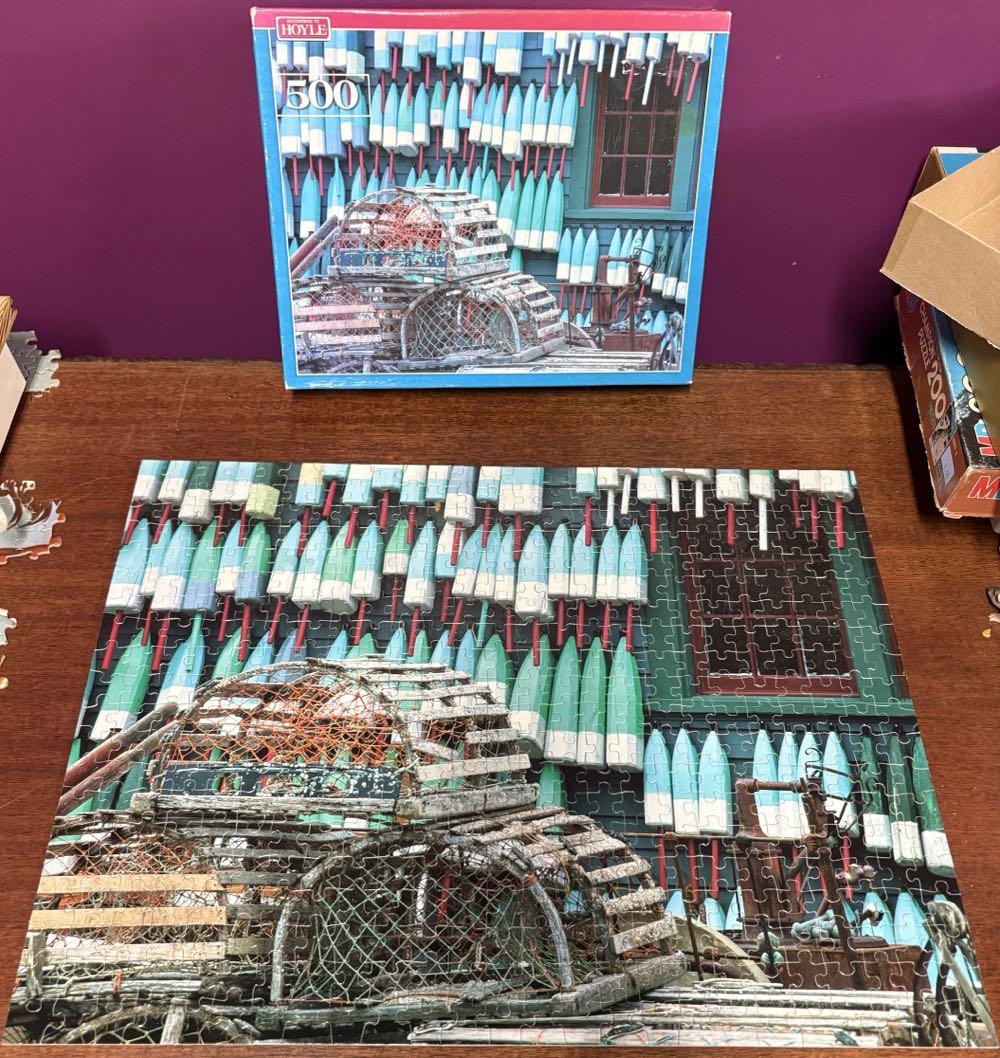 Train Set In The Attic Piece Jigsaw