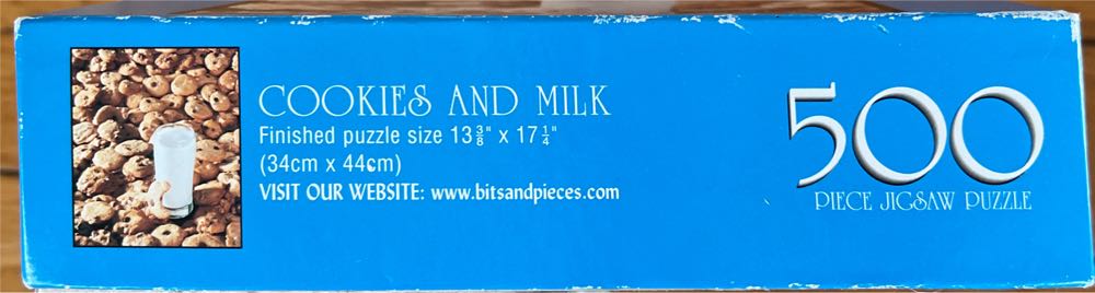 Piece Jigsaw Bits And Pieces 500 Piece Galore New Chocolates Candy Bar Cookies Milk Bliss & Sealed - Bits & Pieces 🇺🇸 puzzle collectible [Barcode 704182499149] - Main Image 2