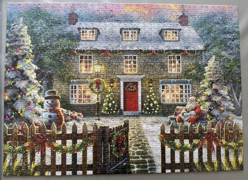 Christmas Advent Calendar .  puzzle collectible - Main Image 2