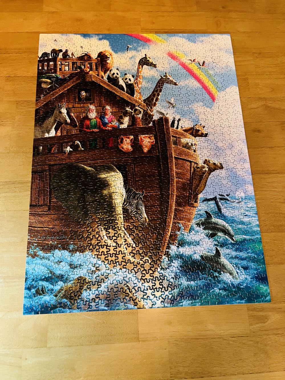 The End Of The Storm  puzzle collectible [Barcode 796780597785] - Main Image 2