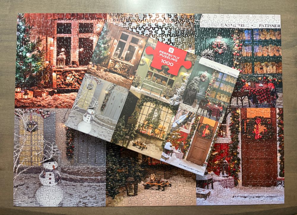 Christmas Doors - Talking Tables puzzle collectible [Barcode 5052715165586] - Main Image 4