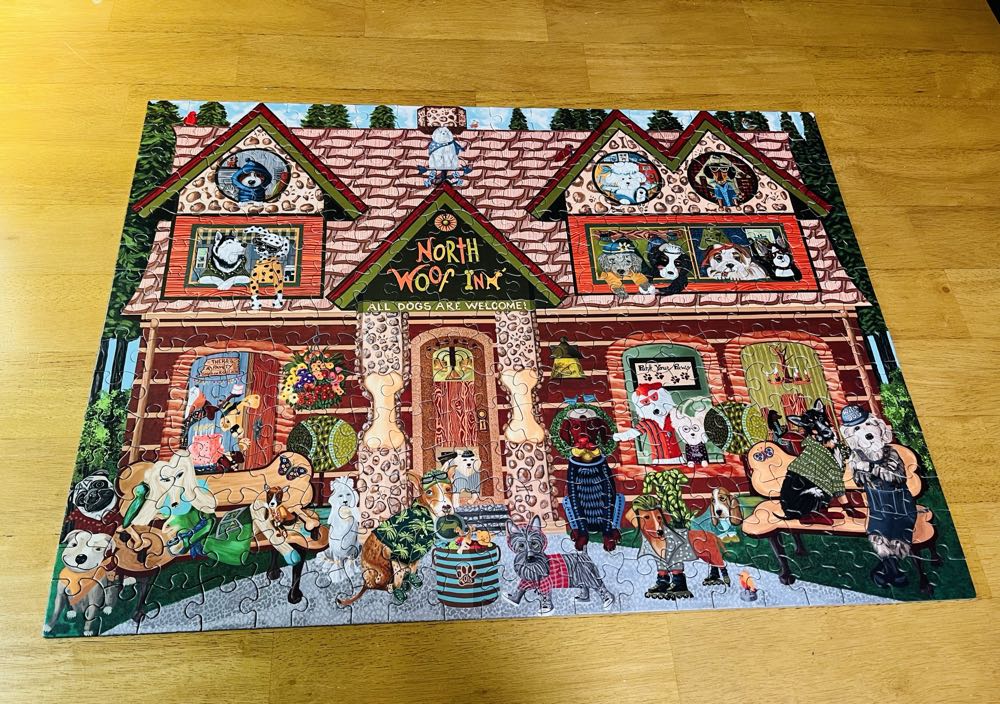 Woof N’ Wag - Ceaco puzzle collectible [Barcode 021081223461] - Main Image 2