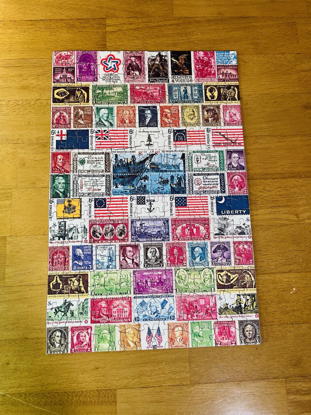 United States Bicentennial Stamps  puzzle collectible - Main Image 2
