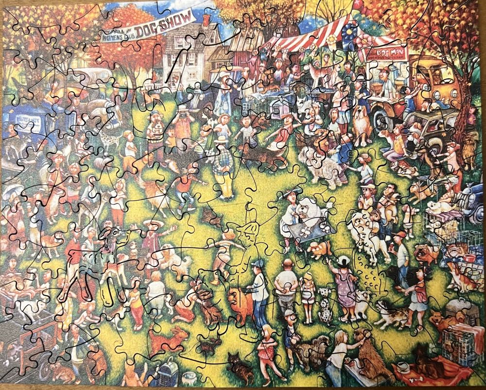 Dog Show Mini QT - Victory Wooden Puzzles puzzle collectible - Main Image 2