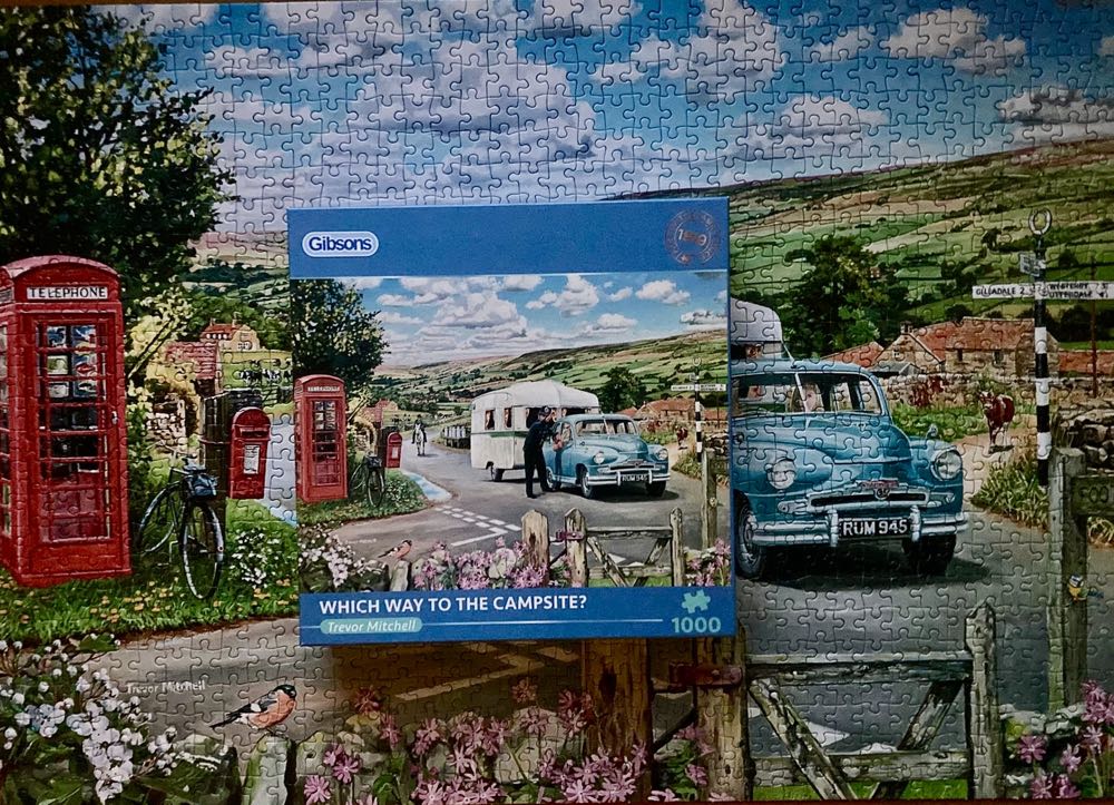 Which Way To The Campsite - Gibsons puzzle collectible [Barcode 5012269064414] - Main Image 4