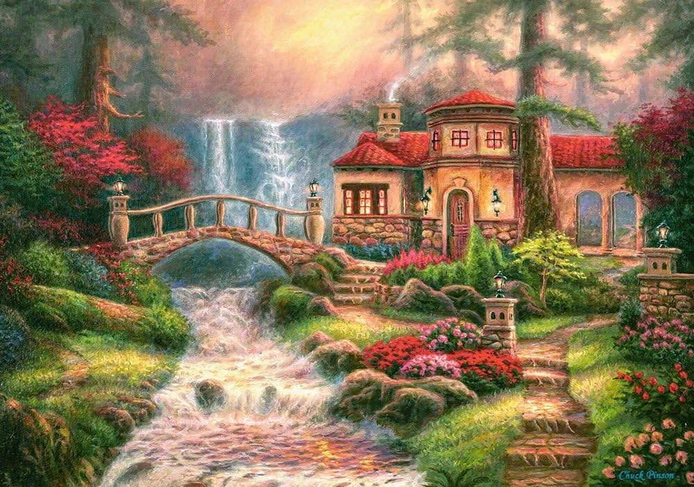 Sierra River Falls - Castorland 🇵🇱 puzzle collectible - Main Image 2