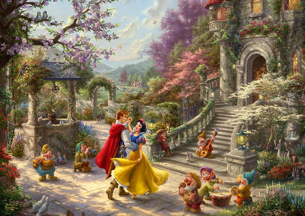 Snow White Dancing with the Prince - Schmidt puzzle collectible - Main Image 2