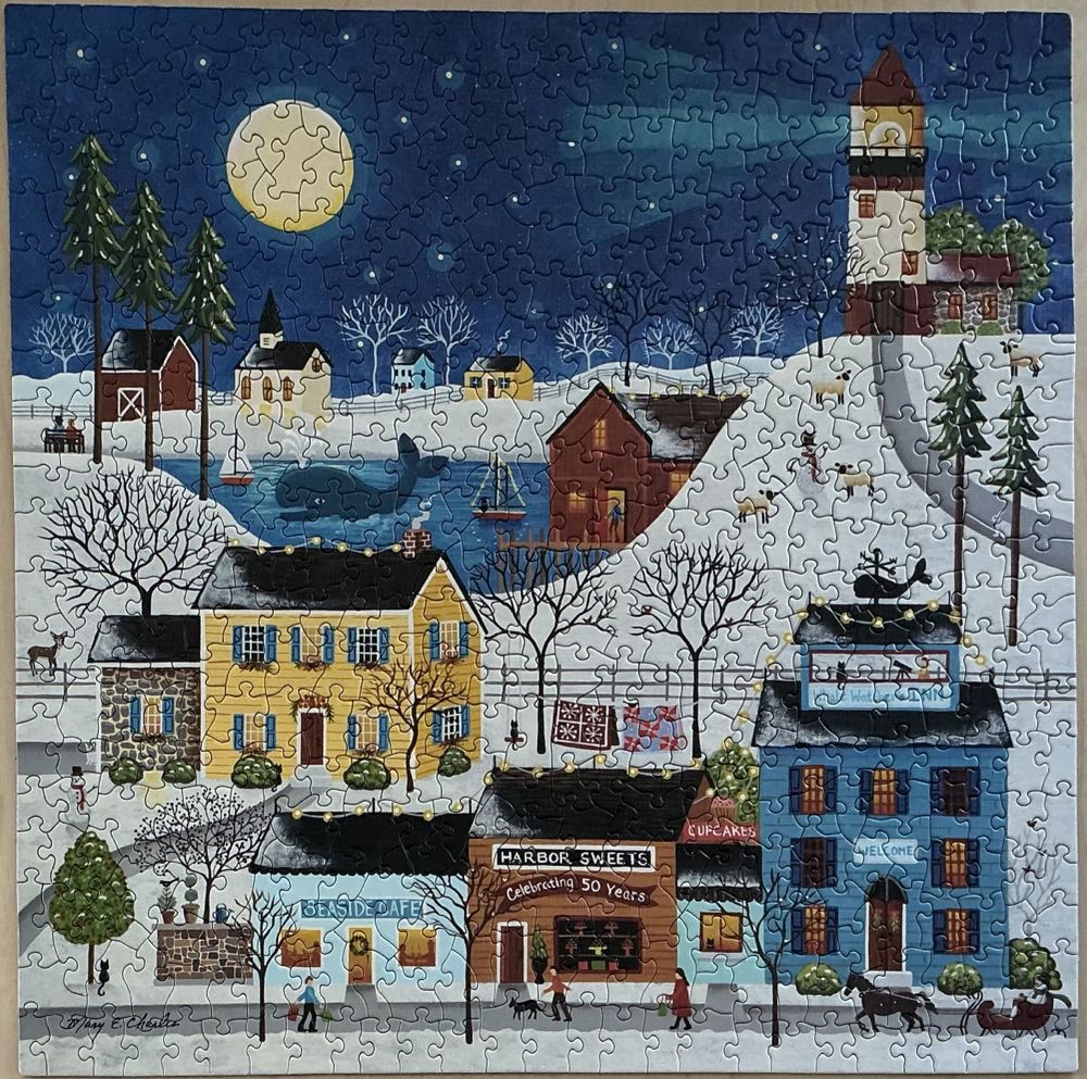 Hometown Harbor - PuzzleTwist puzzle collectible [Barcode 614399102483] - Main Image 2