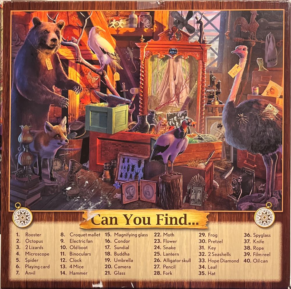 Smithsonian -Hope diamond - Ceaco puzzle collectible [Barcode 021081033695] - Main Image 2
