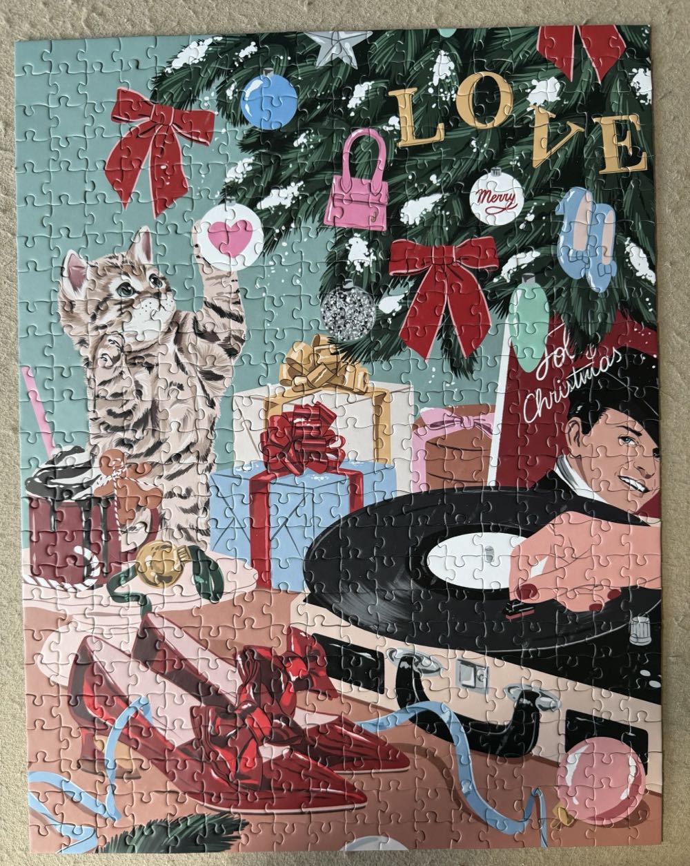 Kitty Christmas  - Jiggy Puzzle puzzle collectible - Main Image 2