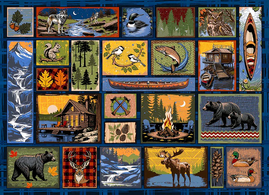 Woodcraft (NIB) NFT - Cobble Hill puzzle collectible - Main Image 2