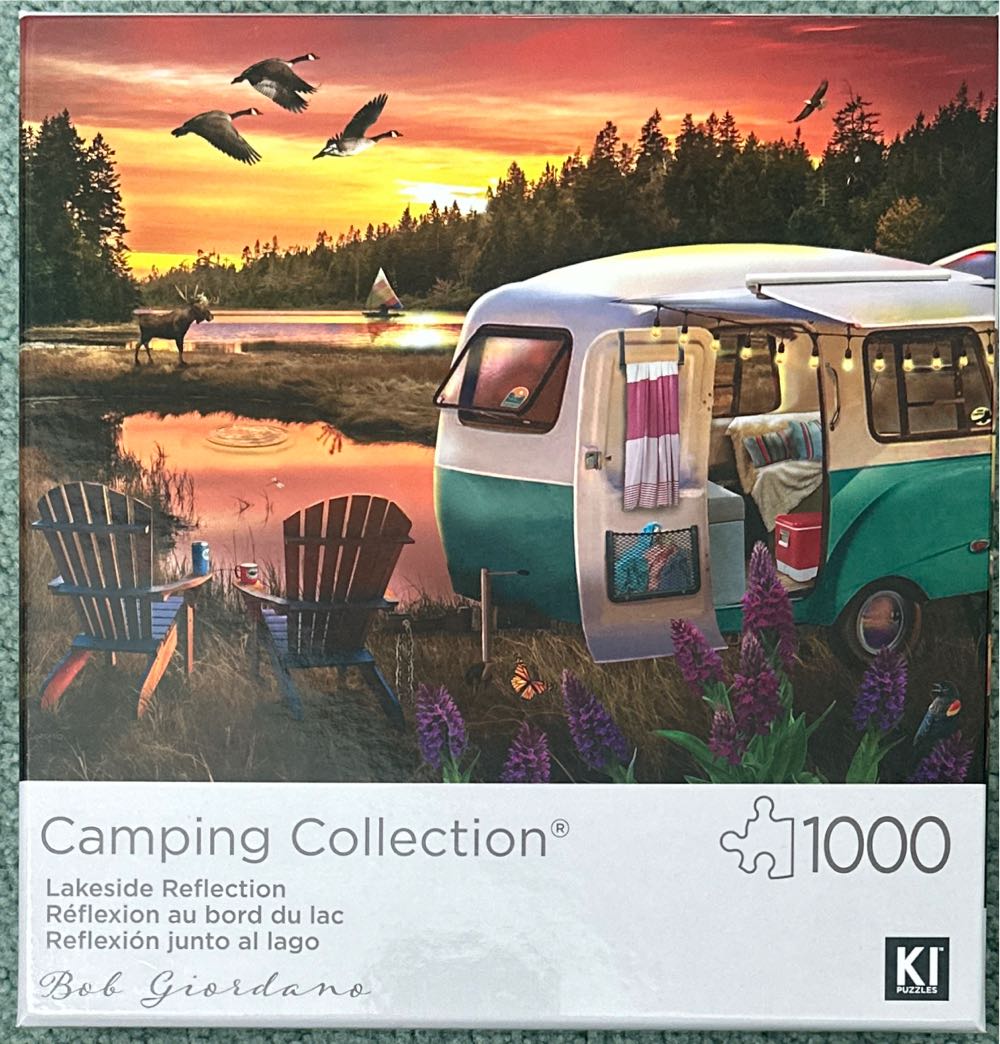 Lone Wolf By Jeff S 18”x24” New Sealed Pastime 300 Piece Wilkie