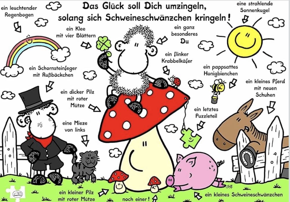 Sheepworld Happiness - Ravensburger puzzle collectible [Barcode 04005556190089] - Main Image 2