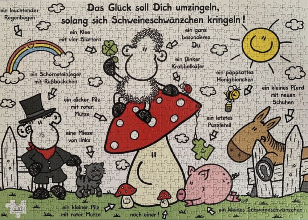 Sheepworld Happiness - Ravensburger puzzle collectible [Barcode 04005556190089] - Main Image 3