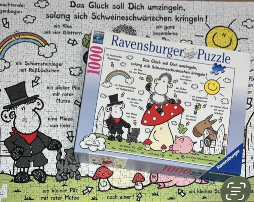 Sheepworld Happiness - Ravensburger puzzle collectible [Barcode 04005556190089] - Main Image 4
